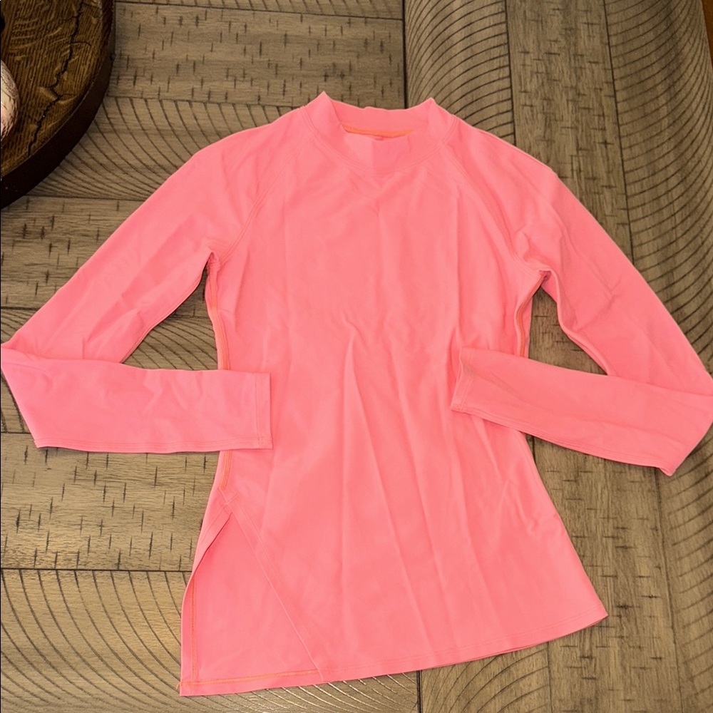 Lululemon mock neck long sleeve running top size 2, no tags